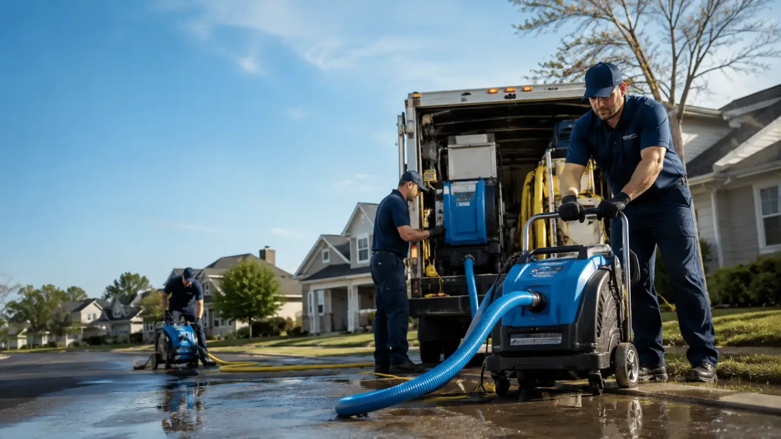 Flood Damage Cleanup in Waterfall, PA
